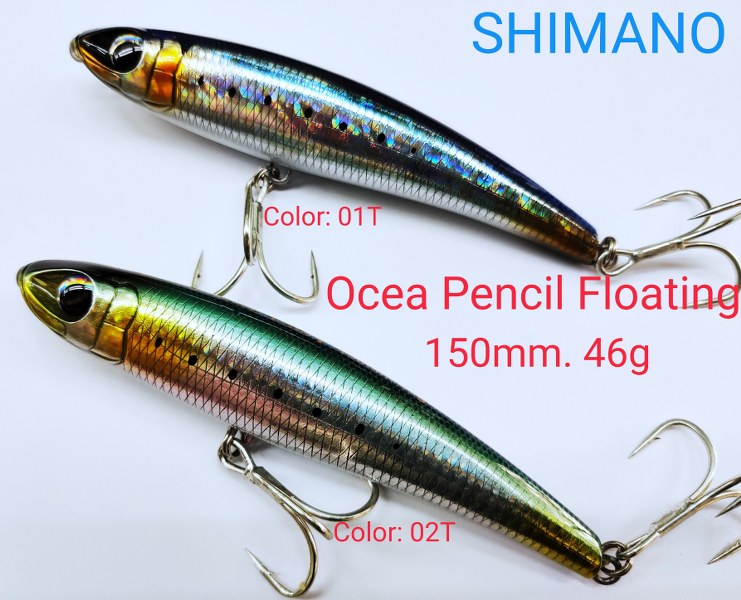 Shimano Ocea Pencils fishing lures 