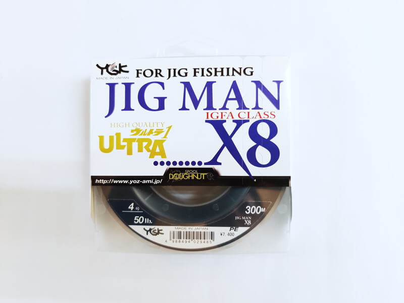 YGK Jig Man X8 IGFA Class Premium Quality Extra Smooth Fishing